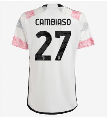 Juventus Andrea Cambiaso #27 Udebanetrøje 2023-24 Kort ærmer
